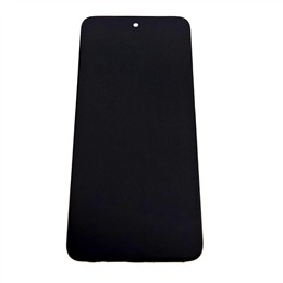LCD XIAOMI REDMI 10 2022 BLACK FRAME BLACK-21548