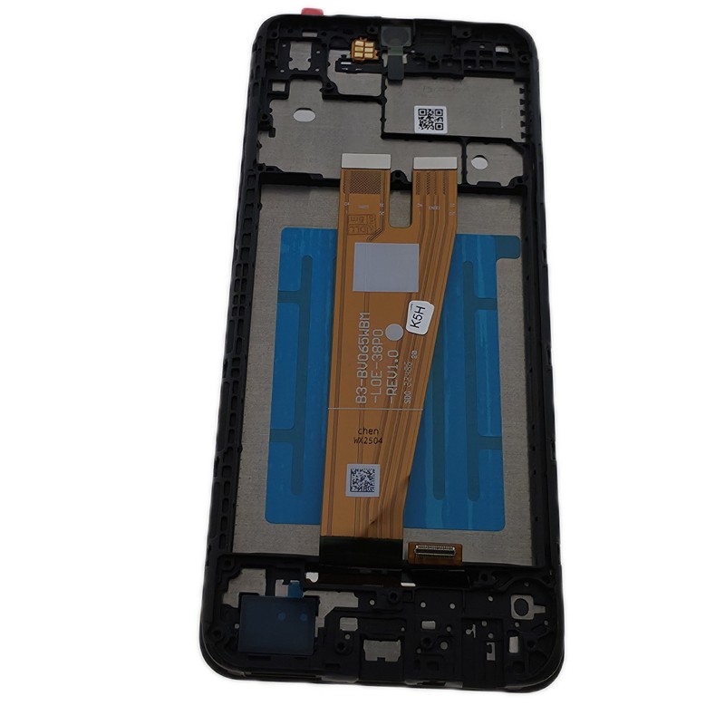 LCD SAMSUNG A04 A045 BLACK FRAME REFURBISHED-22345