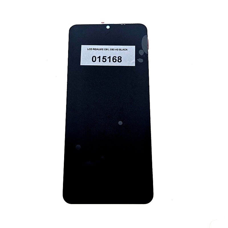 LCD REALME C61, C63 4G BLACK REFURBISHED-22076