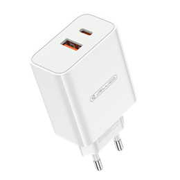 JELLICO ŁAD SIEC USB-C 120W + KABEL USB-C WHITE-22614