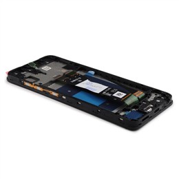 LCD SAMSUNG A057 A05S 2023 FRAME BLACK REFURBISHED-22679